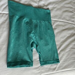 SHEIN Teal Bike Shorts